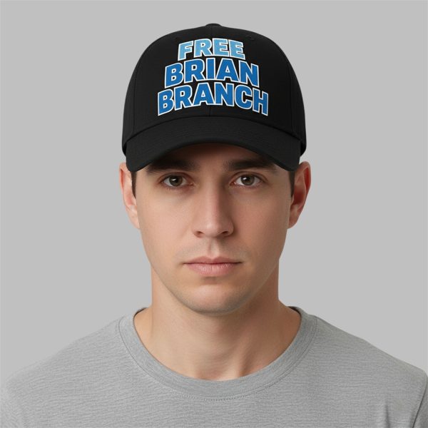 Lions Free Brian Branch Hat 2