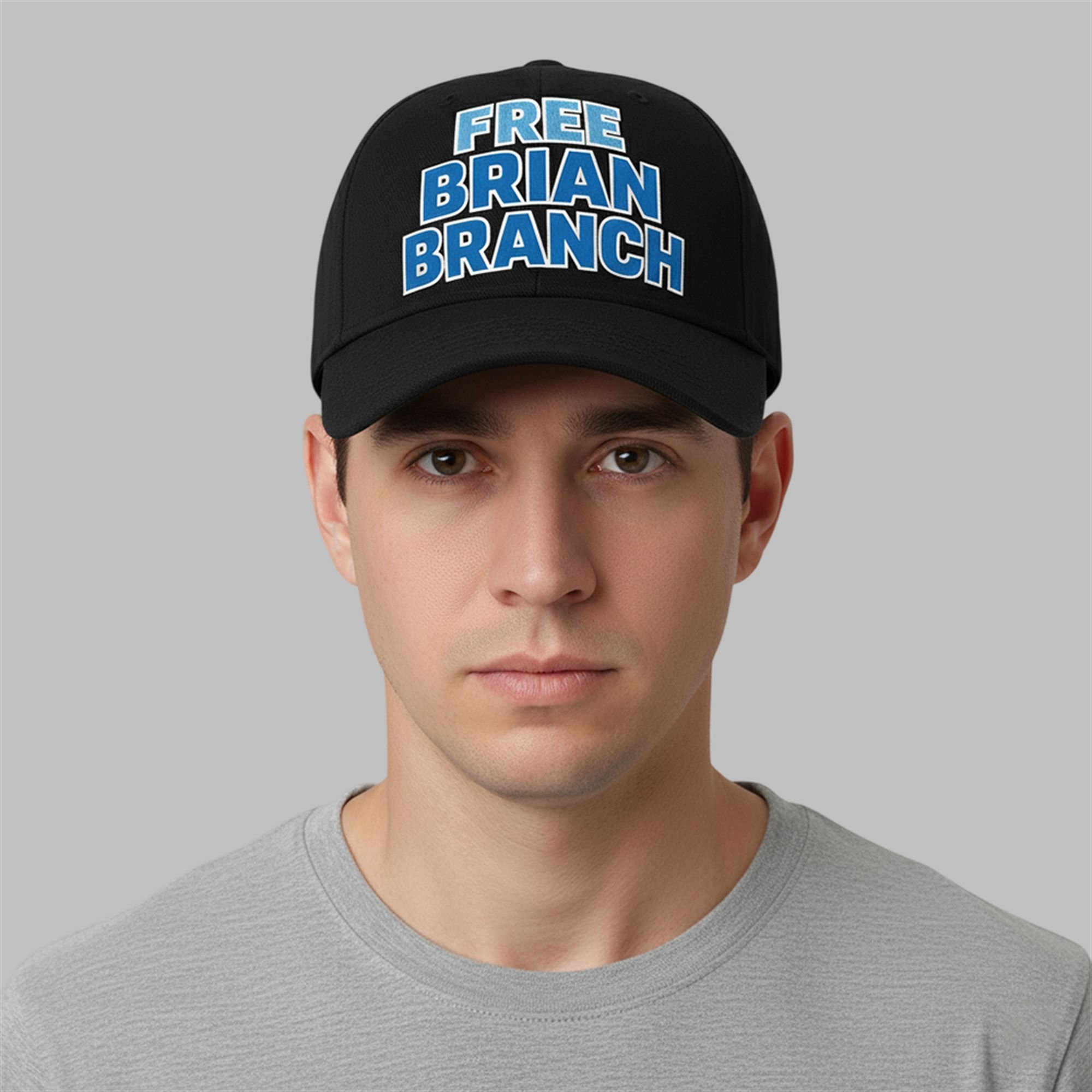 Lions Free Brian Branch Hat 2 Lions Free Brian Branch Hat 2