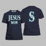 Logan Gilbert Jesus Won Mariners Shirt