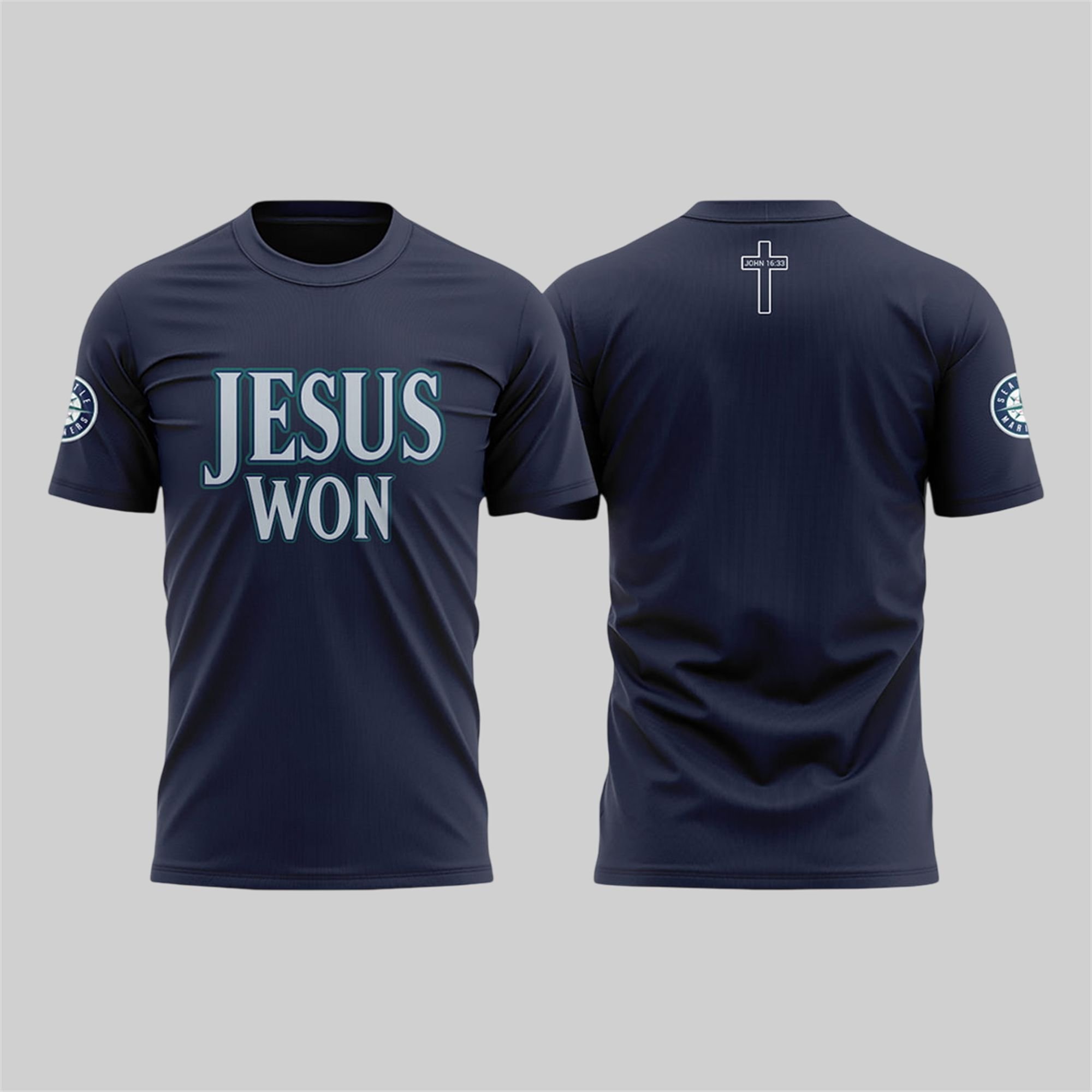Logan Gilbert Mariners Jesus Won Shirt 1 Logan Gilbert Mariners Jesus Won Shirt 1