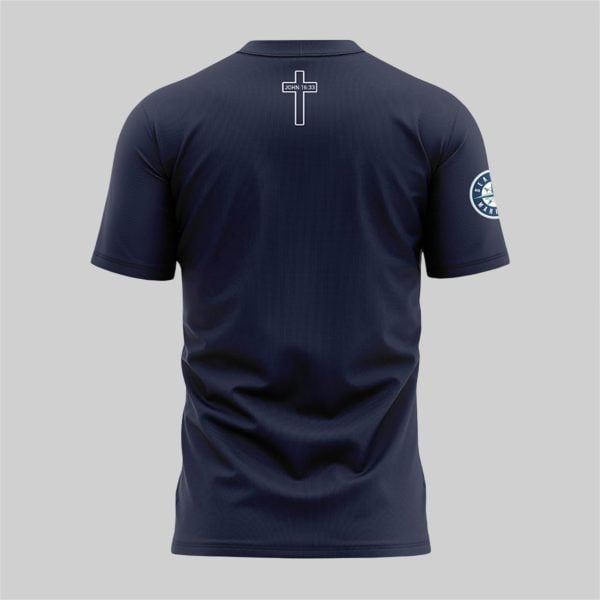 Logan Gilbert Mariners Jesus Won Shirt 2