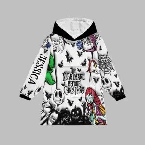 2025 The Nightmare Before Christmas Blanket Hoodie 1
