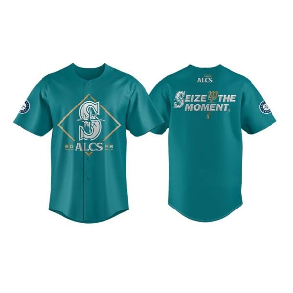 Mariners 2025 ALCS Champions Jersey 1 2