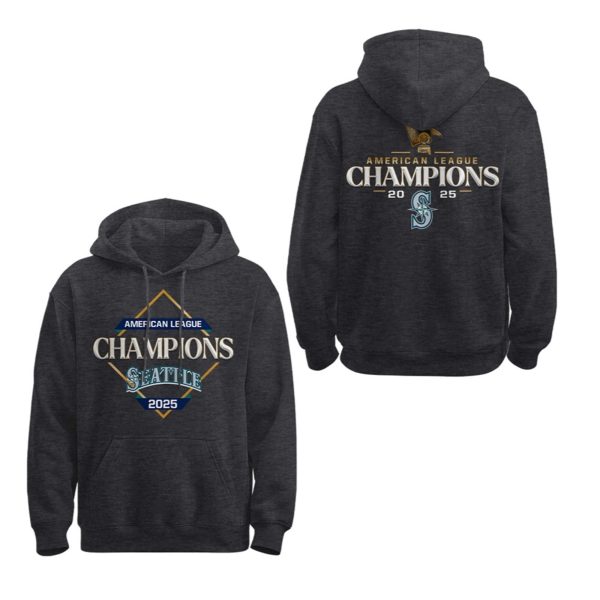 Mariners American League Champions 2025 Hoodie 1 2