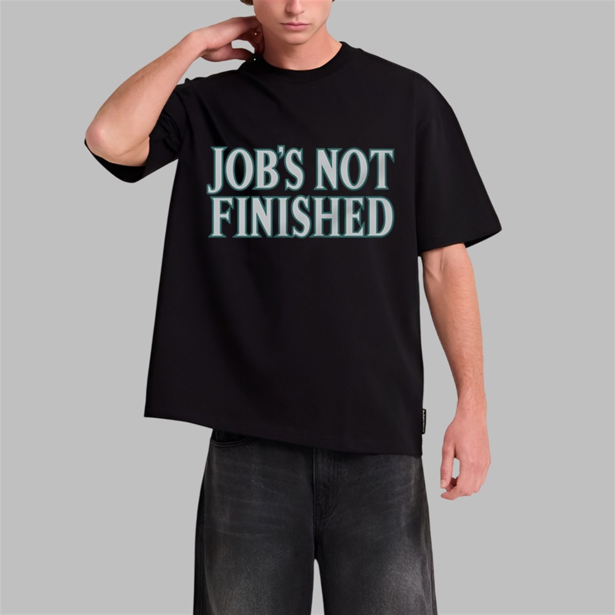 Mariners Cal Raleigh Jobs Not Finished Shirt 0 1 Mariners Cal Raleigh Jobs Not Finished Shirt 0 1