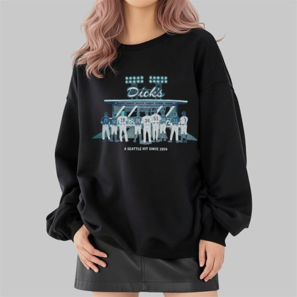 Mariners Dicks A Seattle Hit Since 1954 Shirt 2 4