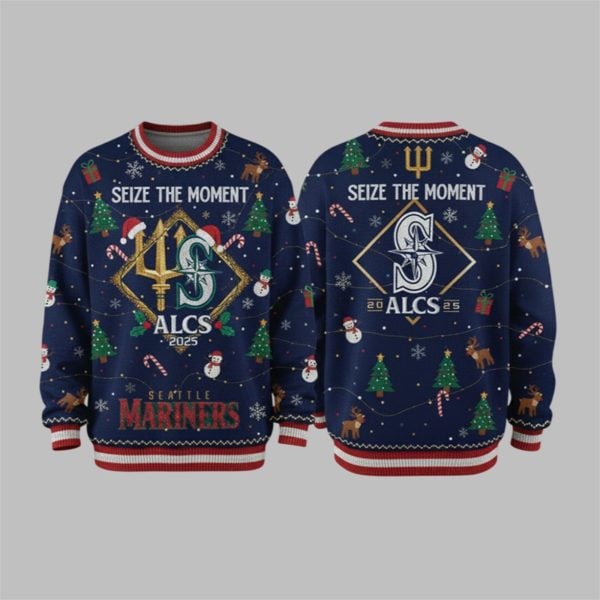 Mariners Seize The Moment ALCS 2025 Ugly Christmas Sweater 1 1