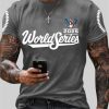 Men's Blue Jays 2025 World Champs Print Casual T-Shirt 8 Mens Blue Jays 2025 World Champs Print Casual T Shirt 4