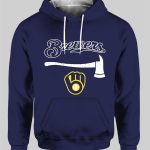 Milwaukee Brewers Firefighter Appreciation Month 2025 Hoodie