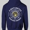 Milwaukee Brewers Firefighter Appreciation Month 2025 Hoodie 2