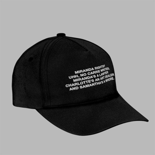 Miranda Rights Uhh No Carrie Writes Mirandas A Lawyer Hat 4
