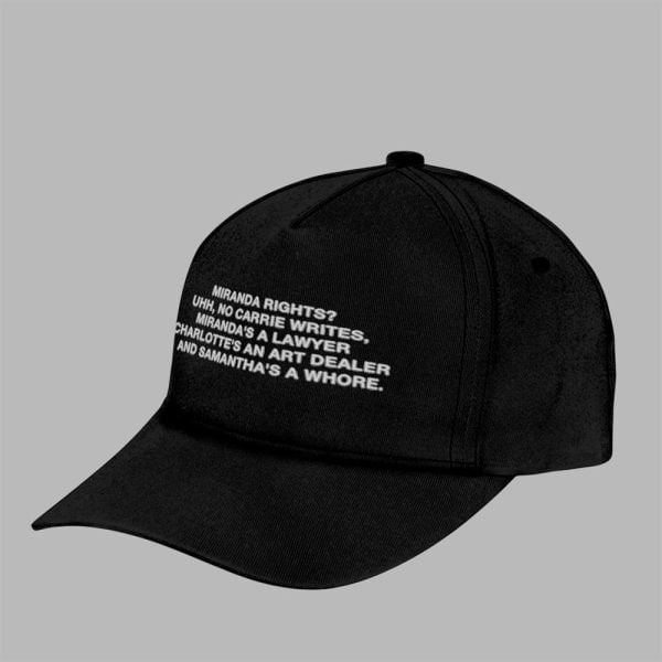Miranda Rights Uhh No Carrie Writes Mirandas A Lawyer Hat 5