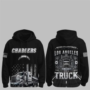 0 Chargers Truck Driver Appreciation Night Game 2025 Hoodie