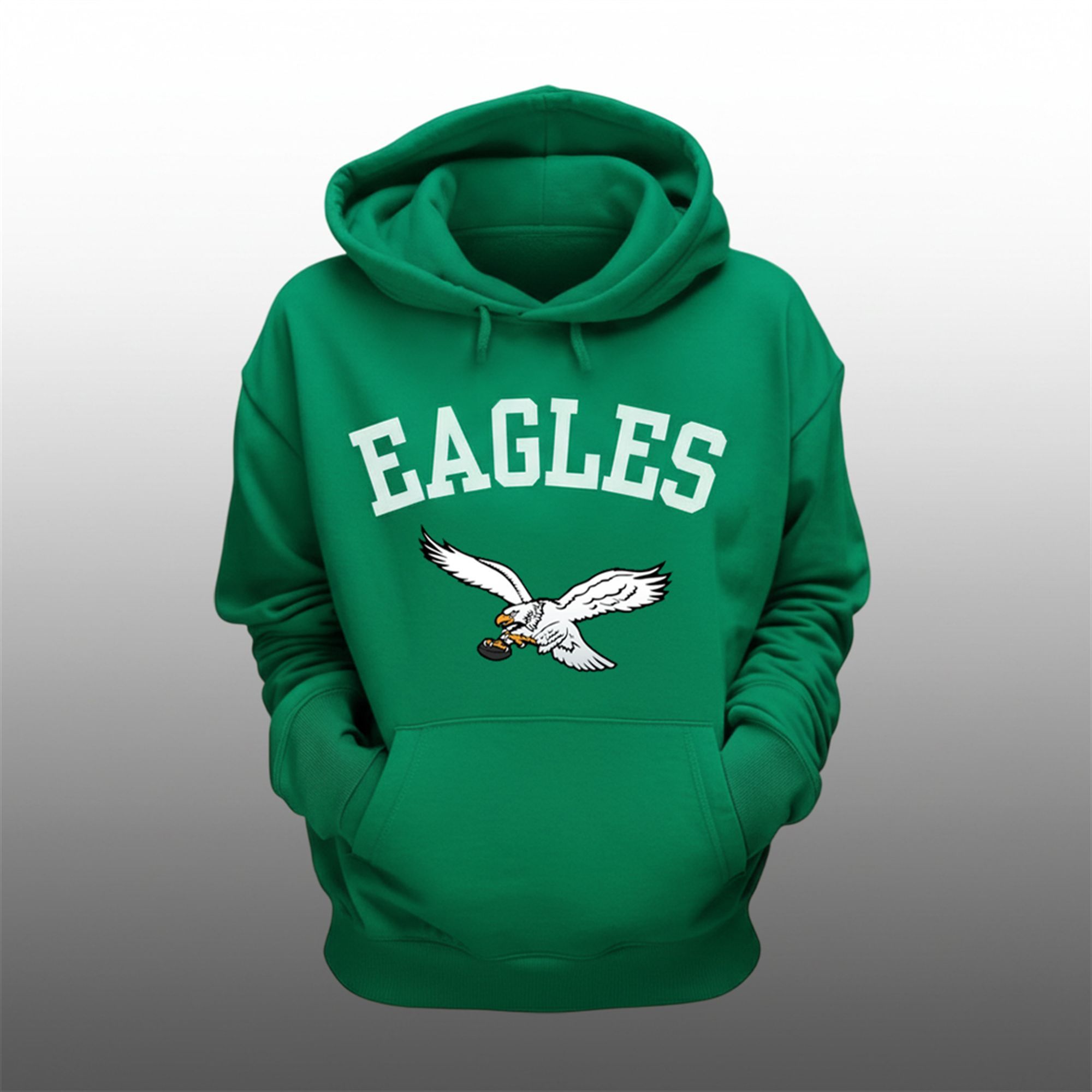 Nick Kelly Green Eagles Hoodie 1 Nick Kelly Green Eagles Hoodie 1