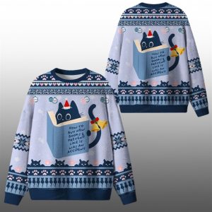 2025 Christmas How To Buy New Books Ugly Sweater 1 1