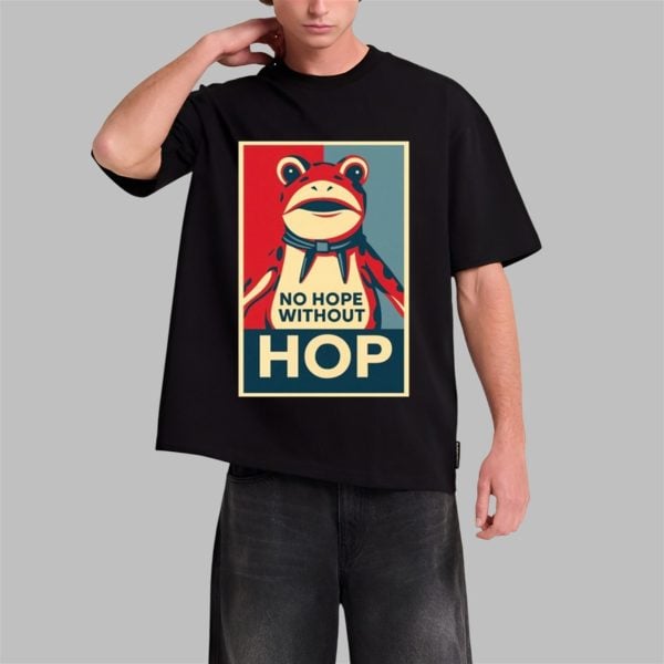 No Hope Without HOP Portland Frog Shirt 0 1