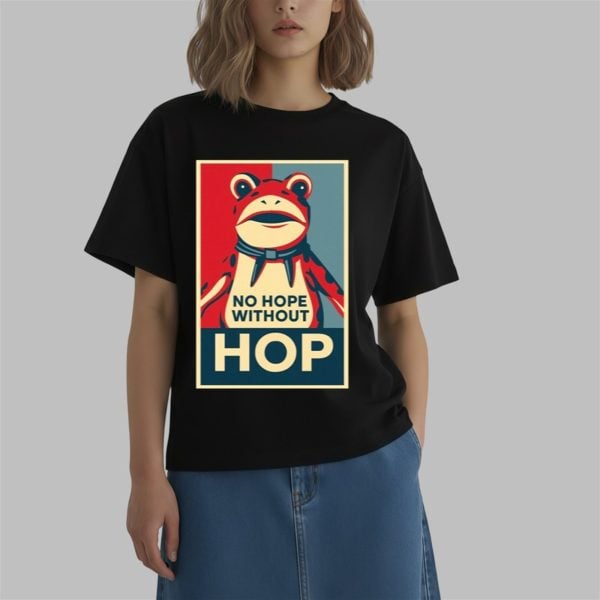 No Hope Without HOP Portland Frog Shirt 0 2