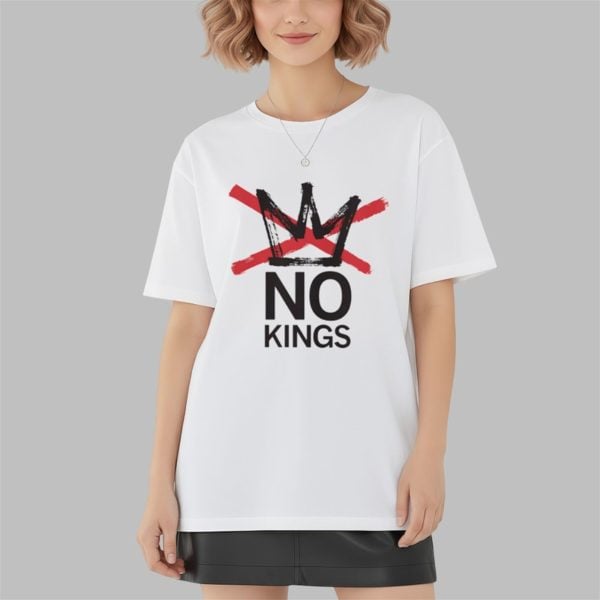 No Kings Yellow Shirt 3 4