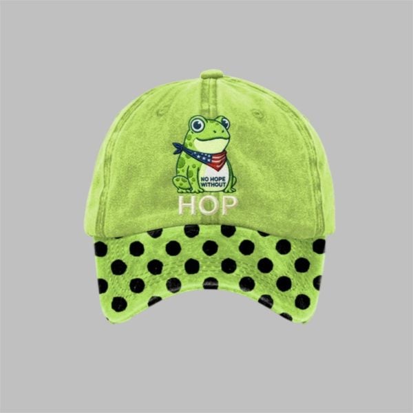 No hope Without Hop I Resist Portland Frog Hat 1 1