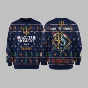 Mariners 2025 ALCS Champions Ugly Christmas Sweater 1 1