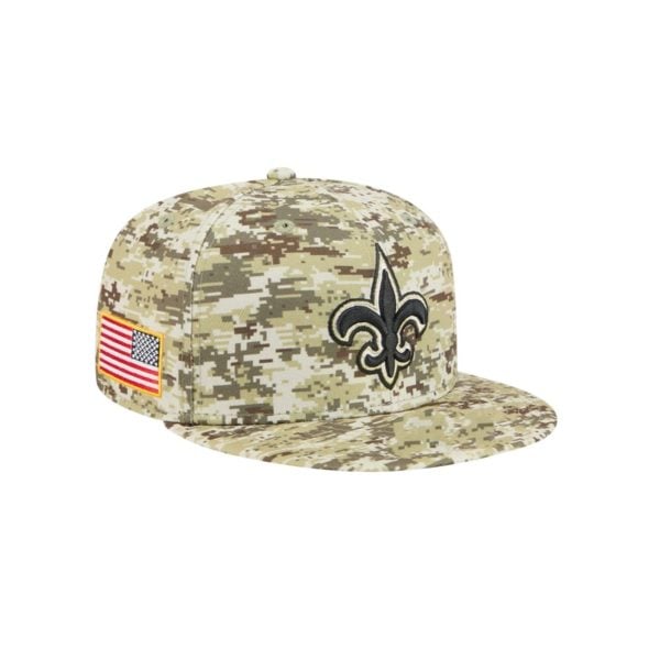 Orleans Saints Salute To Service 2025 Hat 1 2