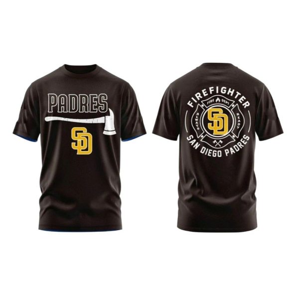 Padres Firefighter Application Day 2025 Shirt 1 2