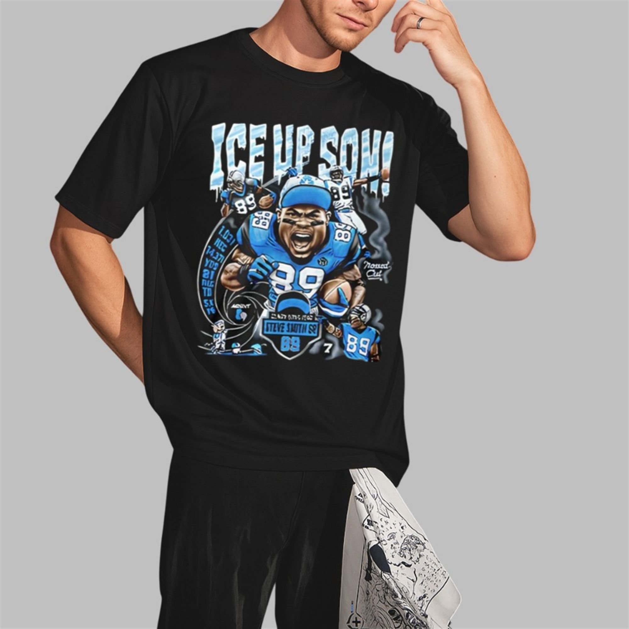Panthers Steve Smith Sr Ice Up Son Shirt 2 3 Panthers Steve Smith Sr Ice Up Son Shirt 2 3