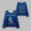 Penguin Overstimulated but Festive Ugly Sweater 2025 Christmas 1 1