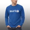Peter Schrager Caw Skater Ghost Halloween Shirt 3