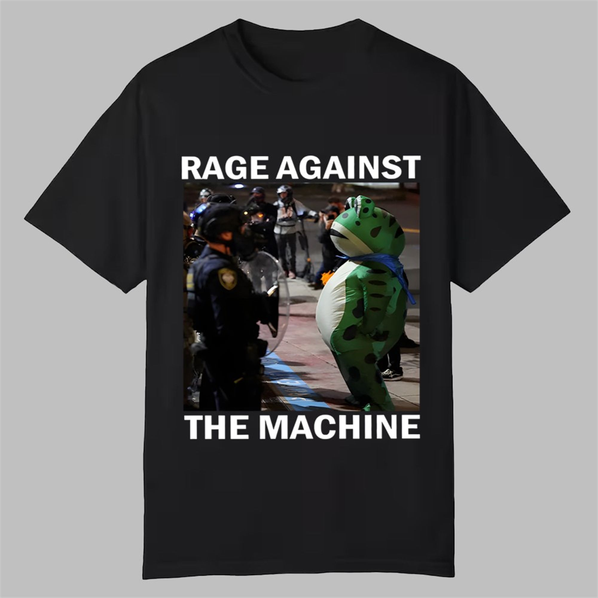 Portland Frog Rage Against The Machine Shirt 1 Portland Frog Rage Against The Machine Shirt 0 0