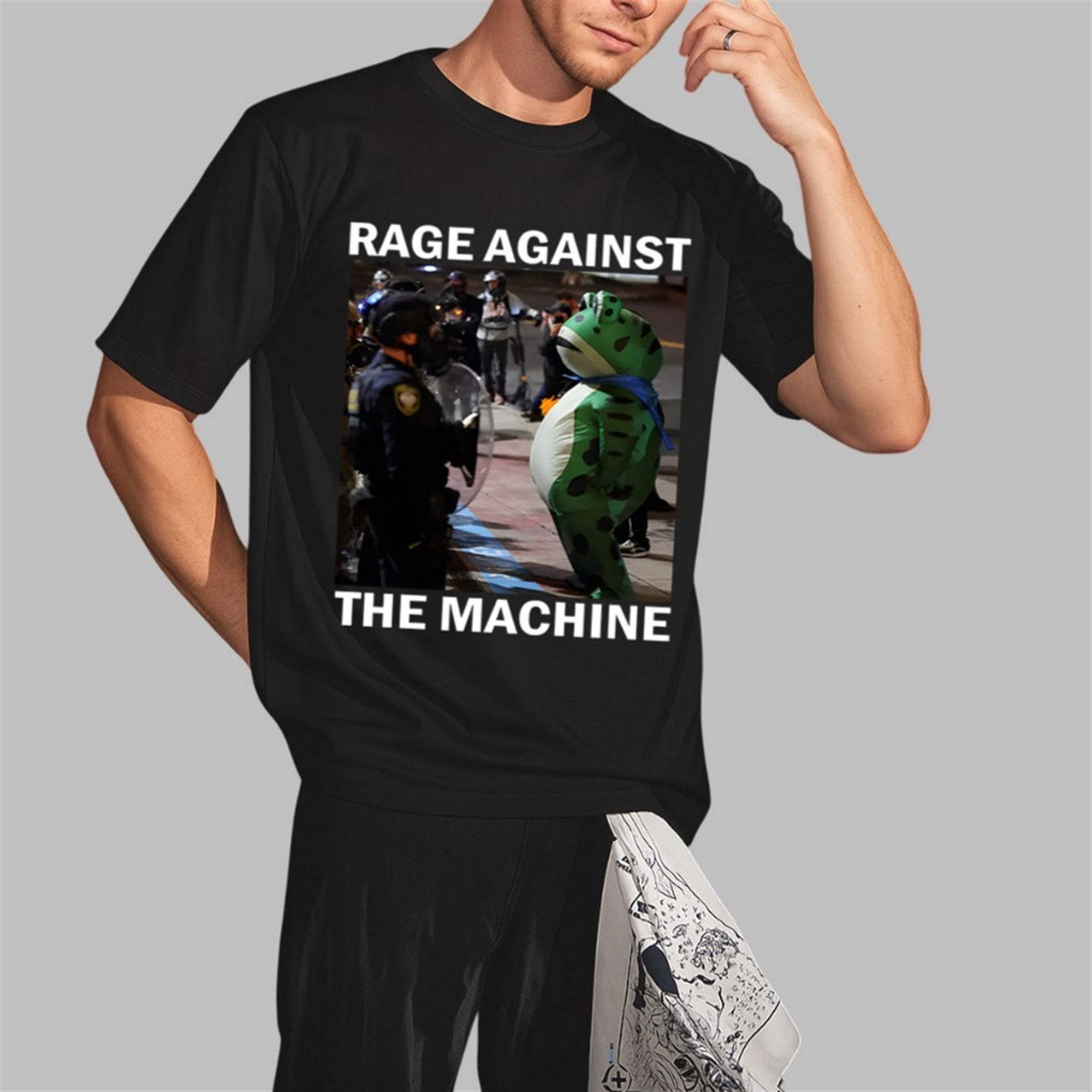 Portland Frog Rage Against The Machine Shirt 3 Portland Frog Rage Against The Machine Shirt 2 3