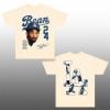 Puka Nacua Bean Kobe Bryant Dodgers 24 Black Mamba Shirt 1