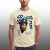 Puka Nacua Bean Kobe Bryant Dodgers 24 Black Mamba Shirt 2
