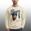 Puka Nacua Bean Kobe Bryant Dodgers 24 Black Mamba Shirt 4