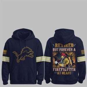 1 Lions Firefighter Appreciation Night 2025 Hoodie