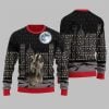 Raccoon Look At Moon Funny Ugly Sweater 2025 Christmas 2