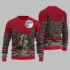 Raccoon Look At Moon Funny Ugly Sweater 2025 Christmas 5