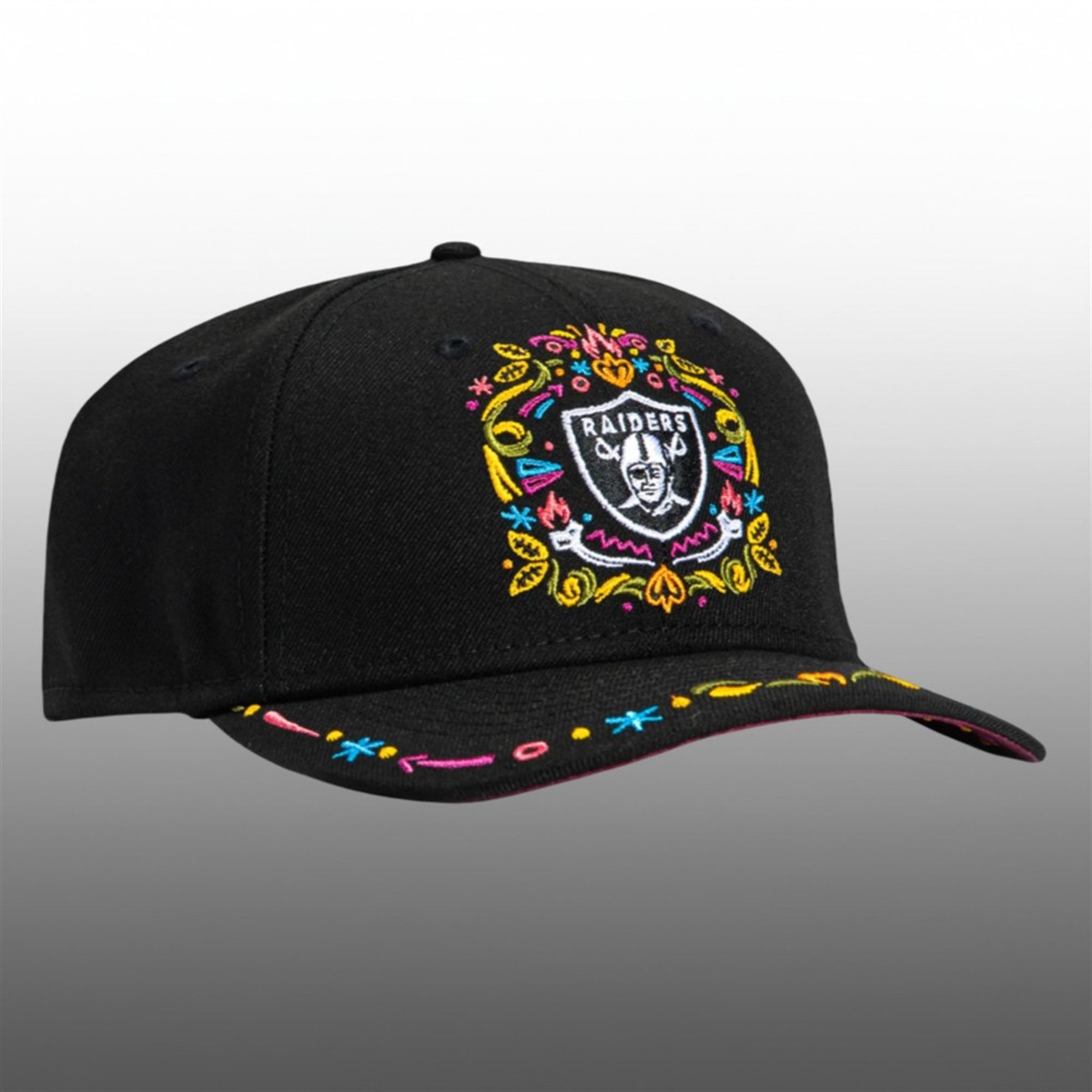 Raiders Hasta La Muerte 2025 Hat 1 1 Raiders Hasta La Muerte 2025 Hat 1 1