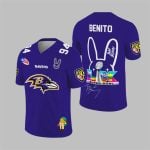 Ravens Bad Bunny Bowl LX 2025 2026 Jersey