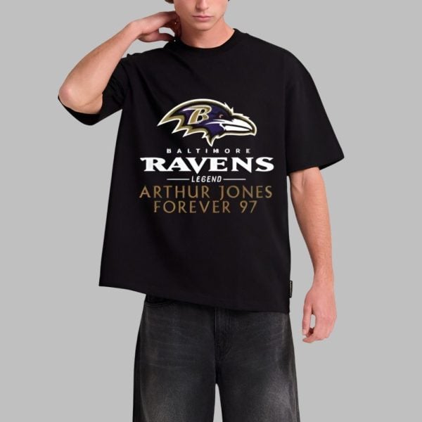 Ravens Legend Arthur Jones Forever 97 Shirt 0 1