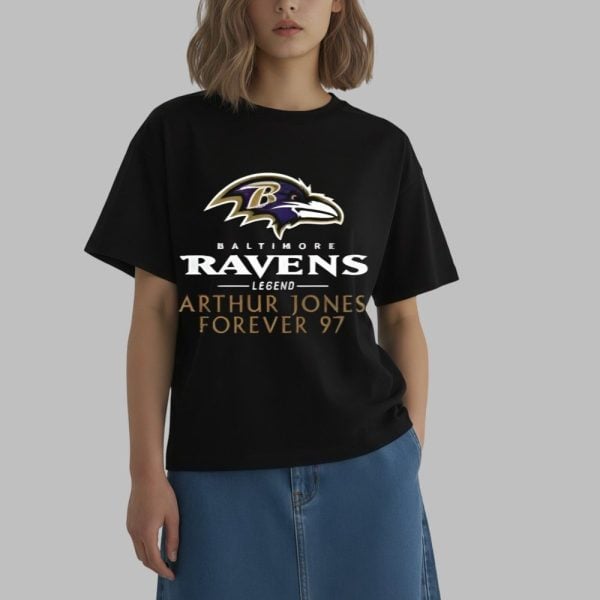 Ravens Legend Arthur Jones Forever 97 Shirt 0 2