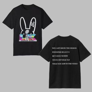 2025 Bad Bunny Super Bowl We Can't Show The Design Shirt 0