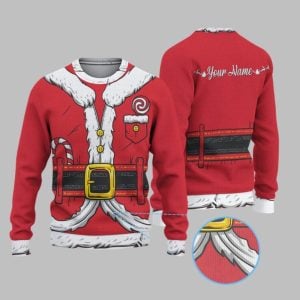 2025 Christmas Santa Claus Ugly Christmas Sweater 1 1