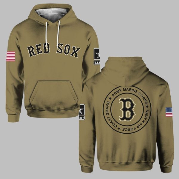 Red Sox Military Appreciation Night 2025 Hoodie 0