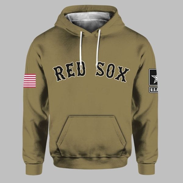 Red Sox Military Appreciation Night 2025 Hoodie 1