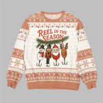 Reel In The Season Ugly Sweater 2025 Christmas