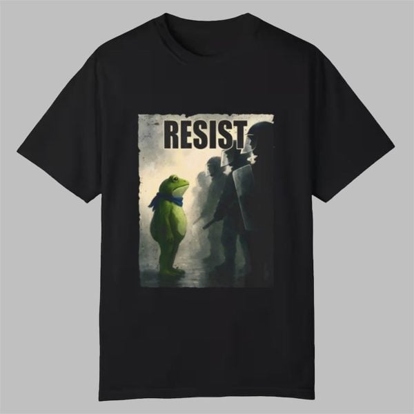Resist Portland Frog Protest Shirt 0 0