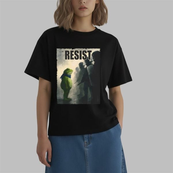 Resist Portland Frog Protest Shirt 0 2