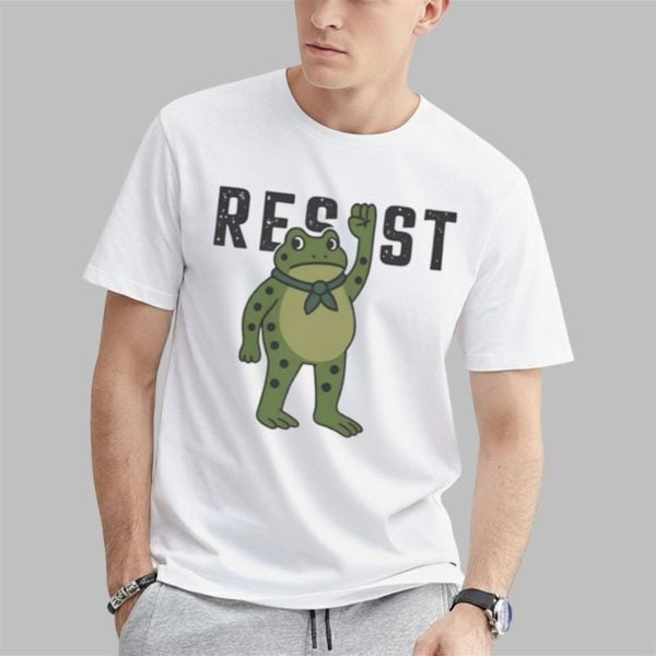 Resist Portland Frog Shirt 0 1