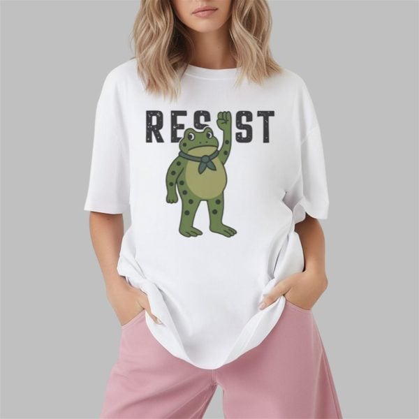 Resist Portland Frog Shirt 1 2